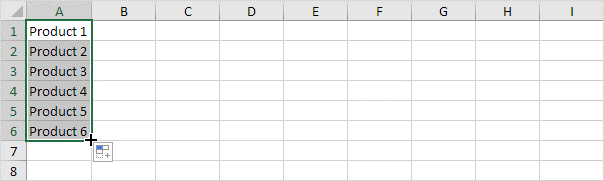 ایجاد فهرست ترتیبی در نرم افزار اکسل