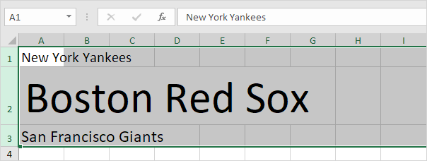 تنظیم عرض و طول سلول ها در اکسل تنها با چند کلیک به صورت خودکار